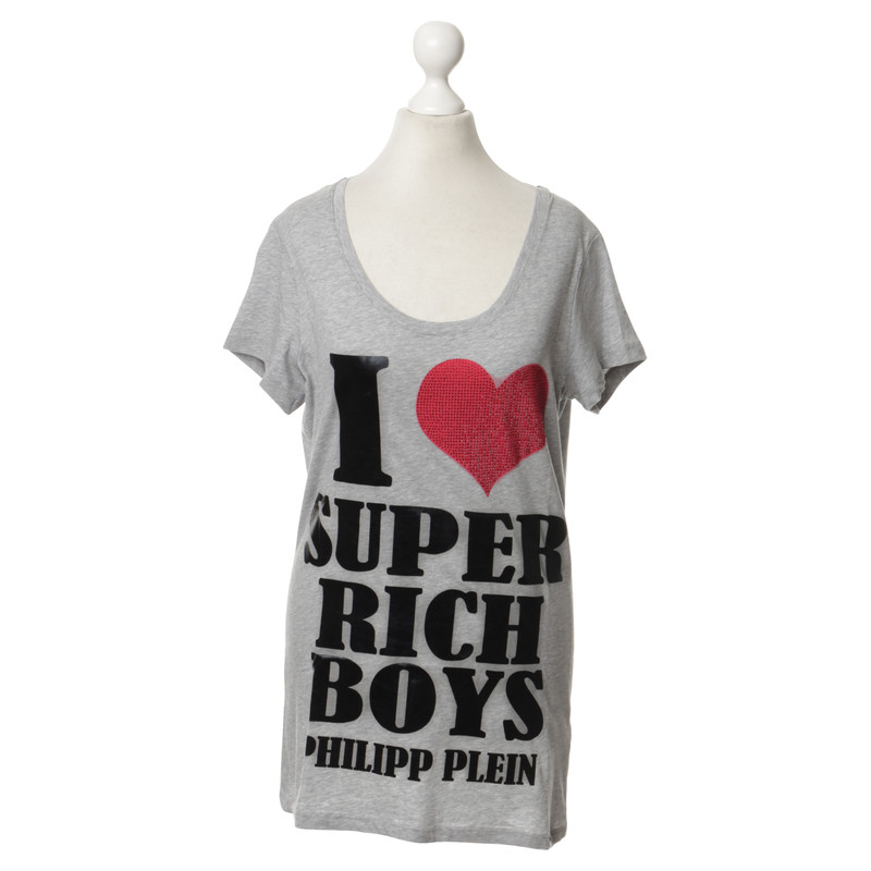 Philipp Plein Shirt mit Typo-Print