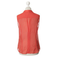 Armani Jeans Blouse in coral
