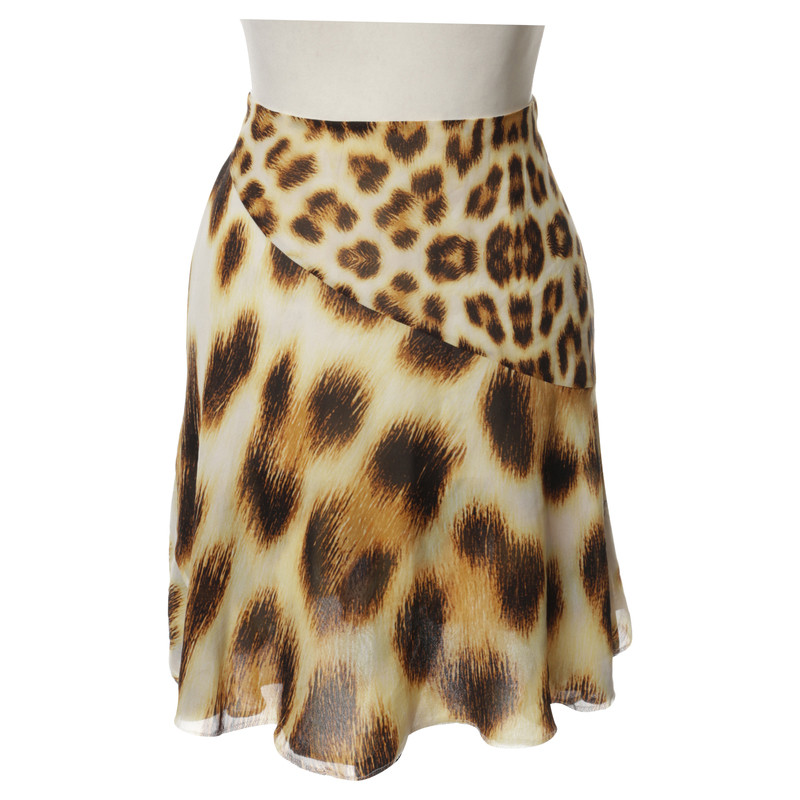 Roberto Cavalli skirt with Leopard print 