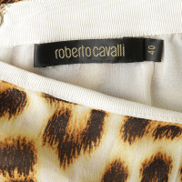 Roberto Cavalli Rock mit Leoparden-Print 