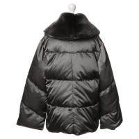 Armani Collezioni Jacke mit Pelzbesatz