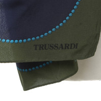 Trussardi Echarpe/Foulard en Soie en Vert