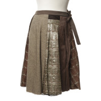 Marni skirt with Brocade inserts