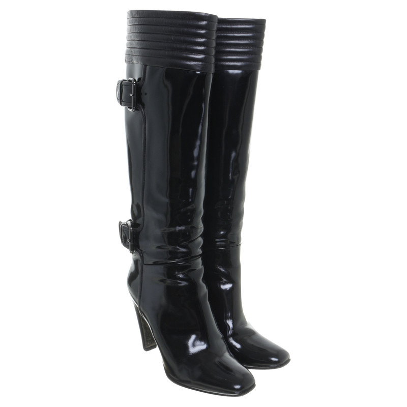 Hugo Boss Boots patent leather 