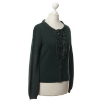 Moschino Cheap And Chic Cardigan with ruffle