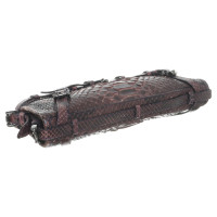 Burberry Clutch aus Reptil-Leder 