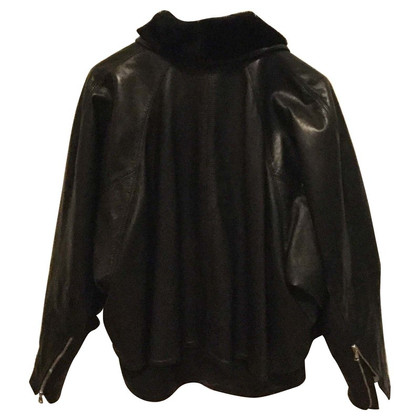 Gianni Versace Lederen jas
