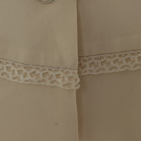Wunderkind Silk blouse with decorative trim