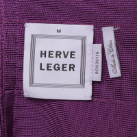 Hervé Léger skirt purple