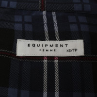 Equipment Blusa in seta con motivi