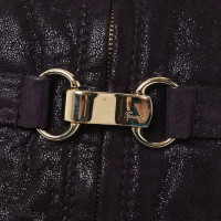 Gucci Lambskin jacket purple