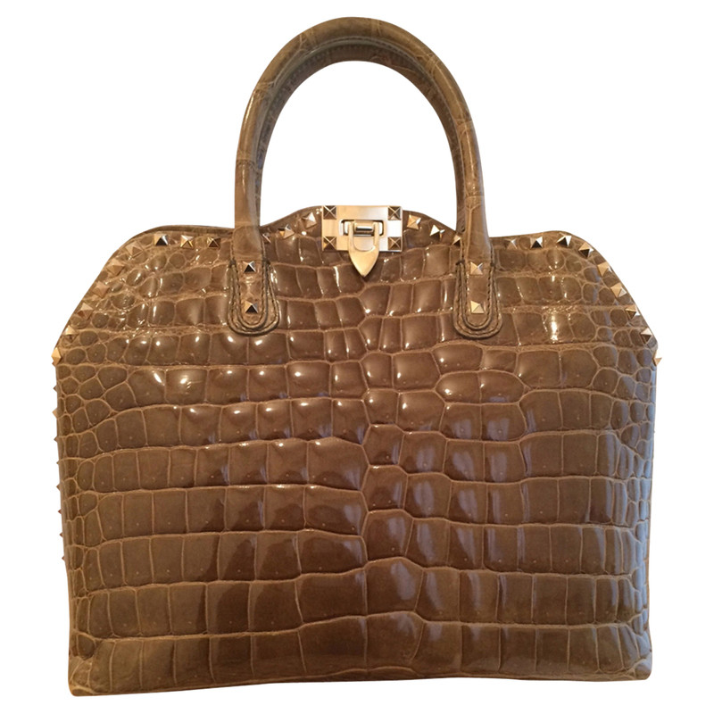 Valentino Garavani Reptile-leather Bag