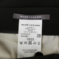 René Lezard Trousers in black 