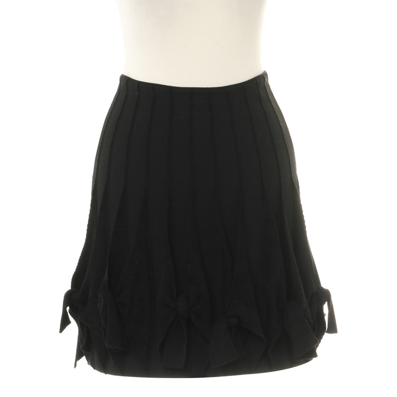 Alaïa skirt in black