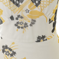 Anna Sui zijden jurk patroon