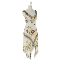 Anna Sui zijden jurk patroon