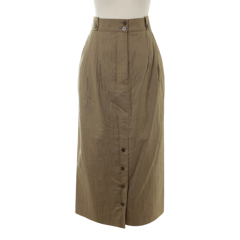 Bogner skirt with button placket