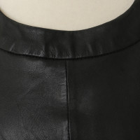 Arma Dress with leather front