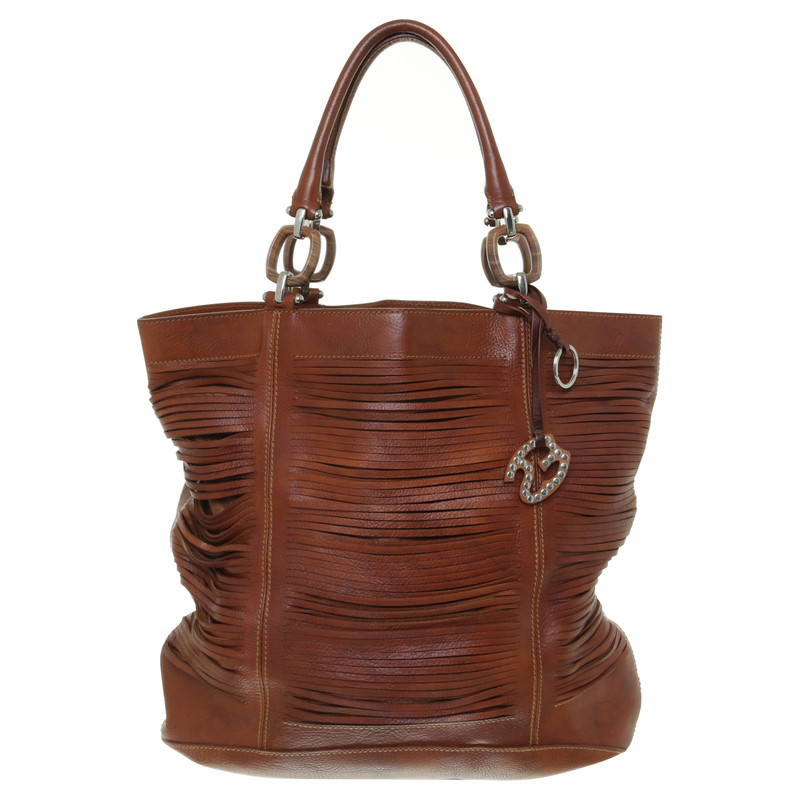 Ermanno Scervino Shoppers in rust brown 