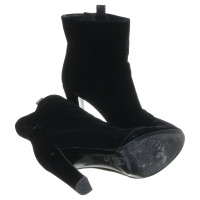 Other Designer Laurence Dacade - ankle boots made of velvet