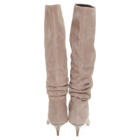 Other Designer Enrico Antinori - suede boots in nude