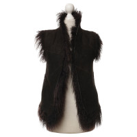 Other Designer Brown Sheepskin vest
