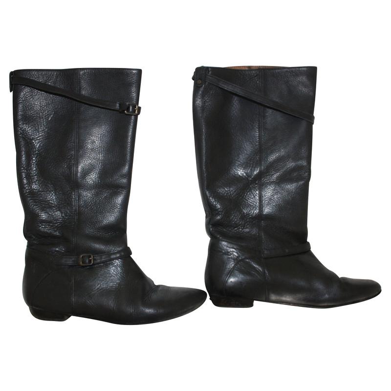 Frye Black leather boots 