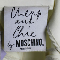 Moschino Cheap And Chic White hors blazer de l'épaule
