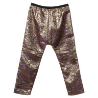 Marni For H&M Pants with gold shimmer