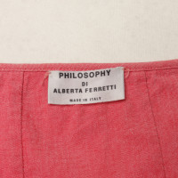 Philosophy Di Alberta Ferretti Gonna in rosso