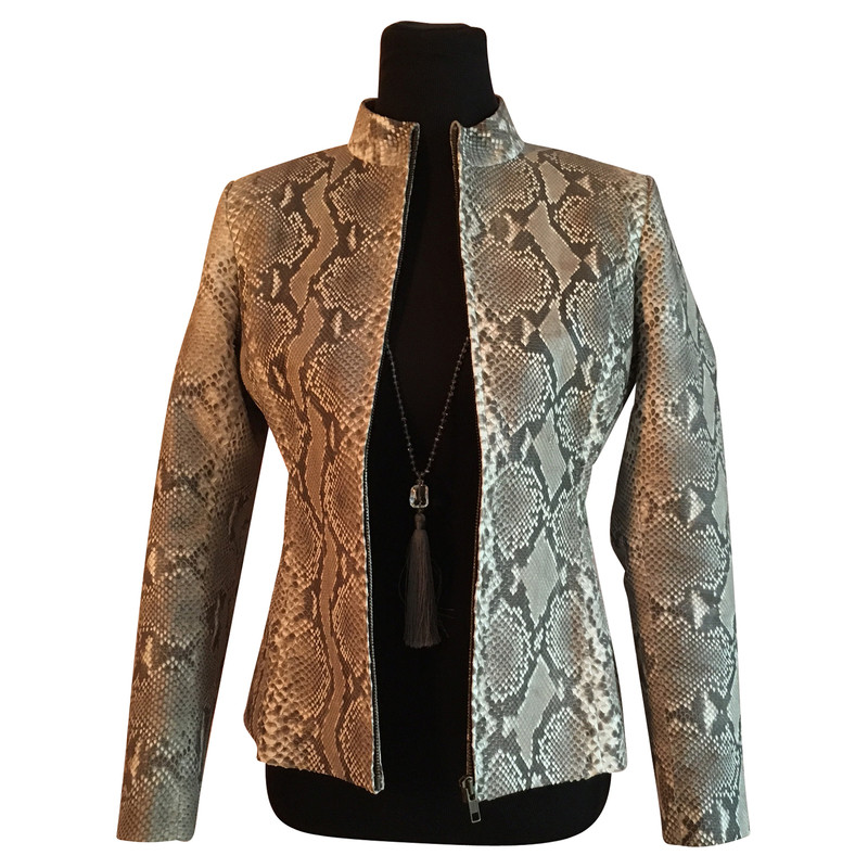 Other Designer Snake leather jacket - Buy Second hand Other Designer ...