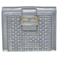 Fendi Wallet in silver 