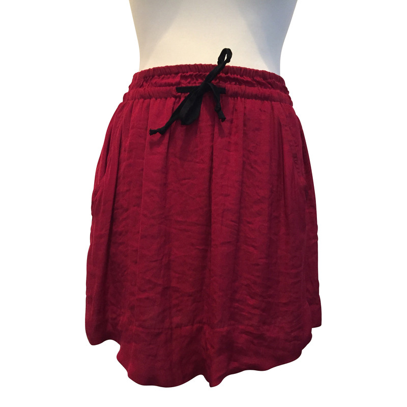 Isabel Marant Etoile skirt in red