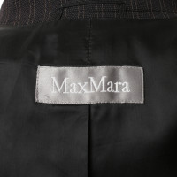 Max Mara Tailleur pantalone con gessati