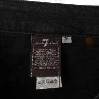 7 For All Mankind Jeans ' Olivya "in nero