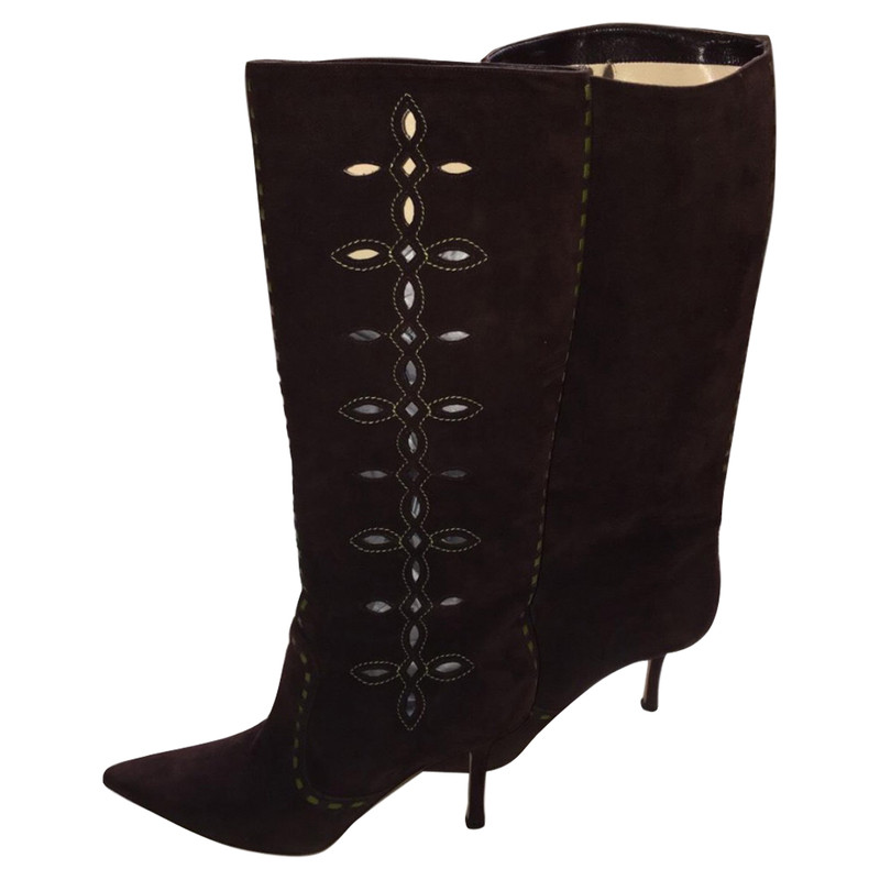 Jimmy Choo Stiefel aus Wildleder 