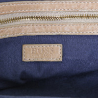 Hugo Boss Leather handbag in beige 
