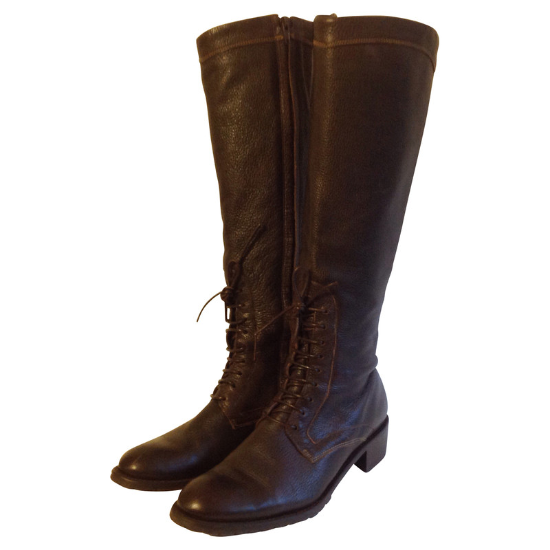 René Lezard Boots in Brown