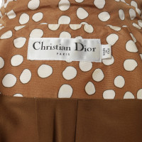 Christian Dior Seidenjacke mit Gürtel
