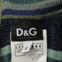 Dolce & Gabbana Strickkleid mit Streifen