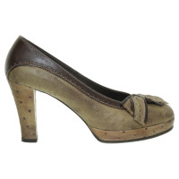 Henry Beguelin Pumps ostrich leather