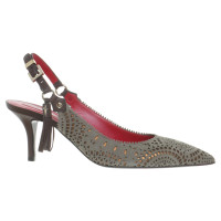 Cesare Paciotti Sling-backs with perforations