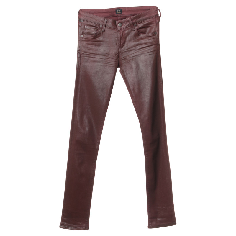 Citizens Of Humanity Pantaloni in rosso scuro