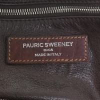 Andere Marke Pauric Sweeney - Schultertasche in Silber-Metallic