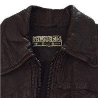 Closed Lederen jas