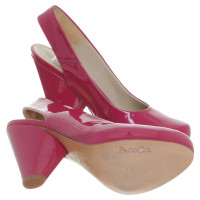 Paco Gil Slingback Pumps in pink