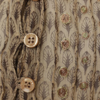 Antik Batik Transparent blouse with patterns