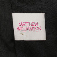 Matthew Williamson Blazer con fiocco in satin