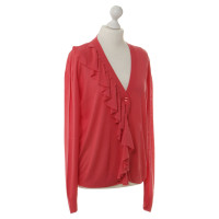 Armani Jeans Cardigan in coral