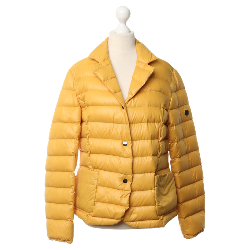 Blonde No8 Quilted Jacket in dark yellow